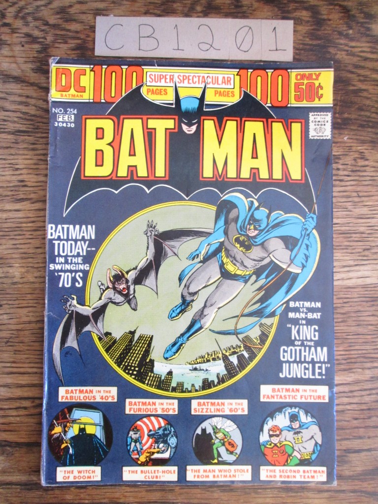 Batman vs. Man-Bat, Batman Vol. 35 No. 254,  January - February 1974