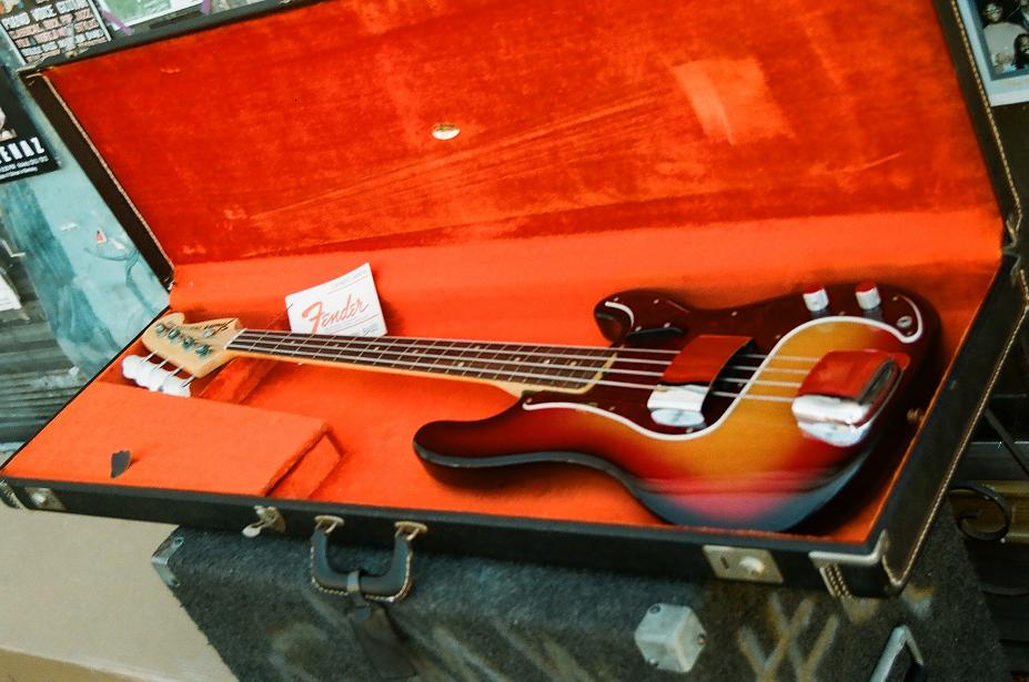 1969 Fender Precision Bass, never sold (!)