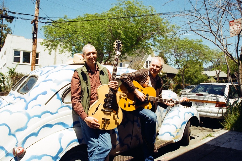 Mr Steve Gannon w' Punk Hairdo & FD's 16" Lowell, & Frank 'Paris Slim' w' 17" Lowell