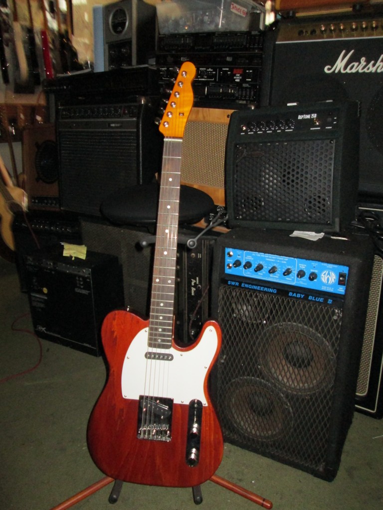 Another Subway tele w' USA Fender body, rosewood neck, $400