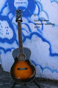 Loar 'Robert Johnson' solid top $375