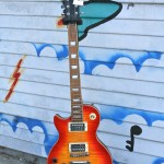 Lefty Les Paul Flame Maple Top, set neck $300