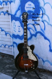 50's Kay 17" Barney Russell $2,400
