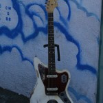 Chewed up 1965 Fender Jaguar !seems original!