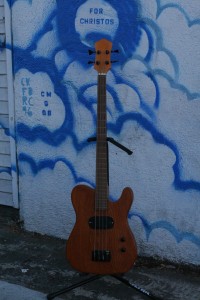 Custom Fatdog midscale bass with EMG pickup $600