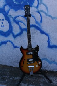 1960's MIJ thin hollowbody $250