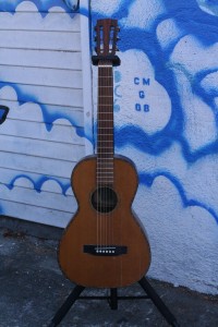 0-18 1920's Supertone/Harmony reset neck, pin bridge $550