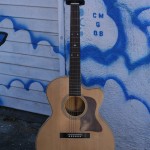 000 Cutaway Gruhn Design Solid Top NOS $500