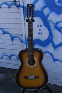 60's Stella 12 String All Birch Pin Bridge Reset Neck $400