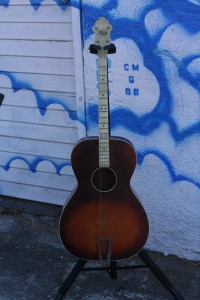 1930s Tenor Maybelle Spruce/Birch $350