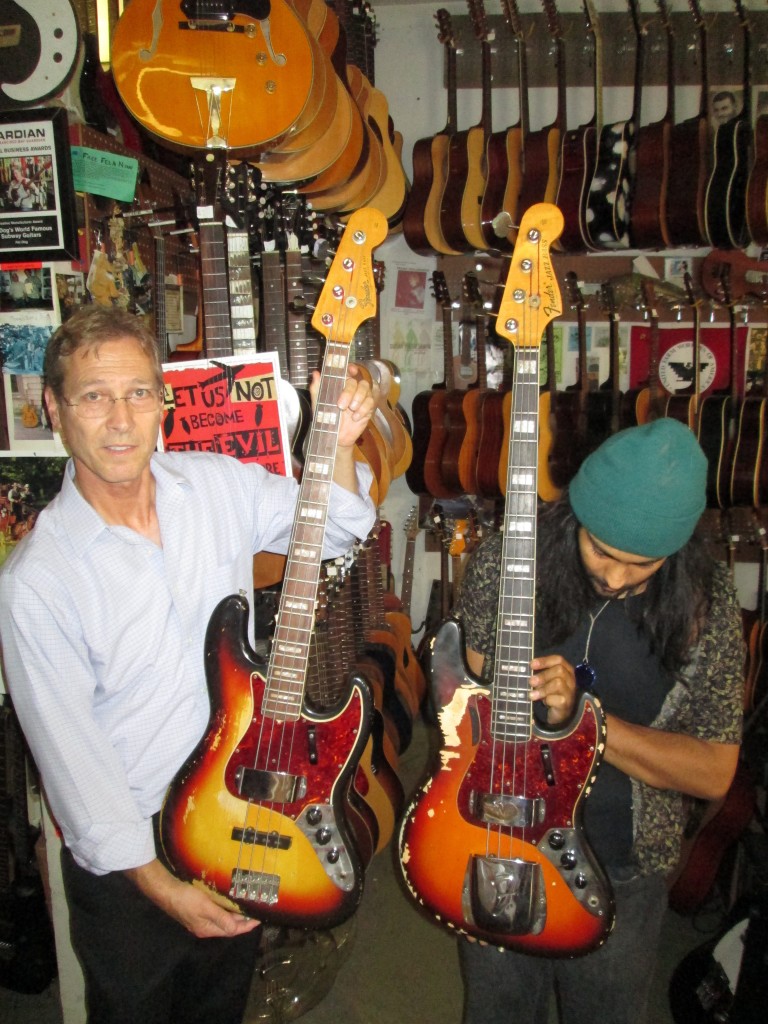 '66 & '68 fender jazz basses