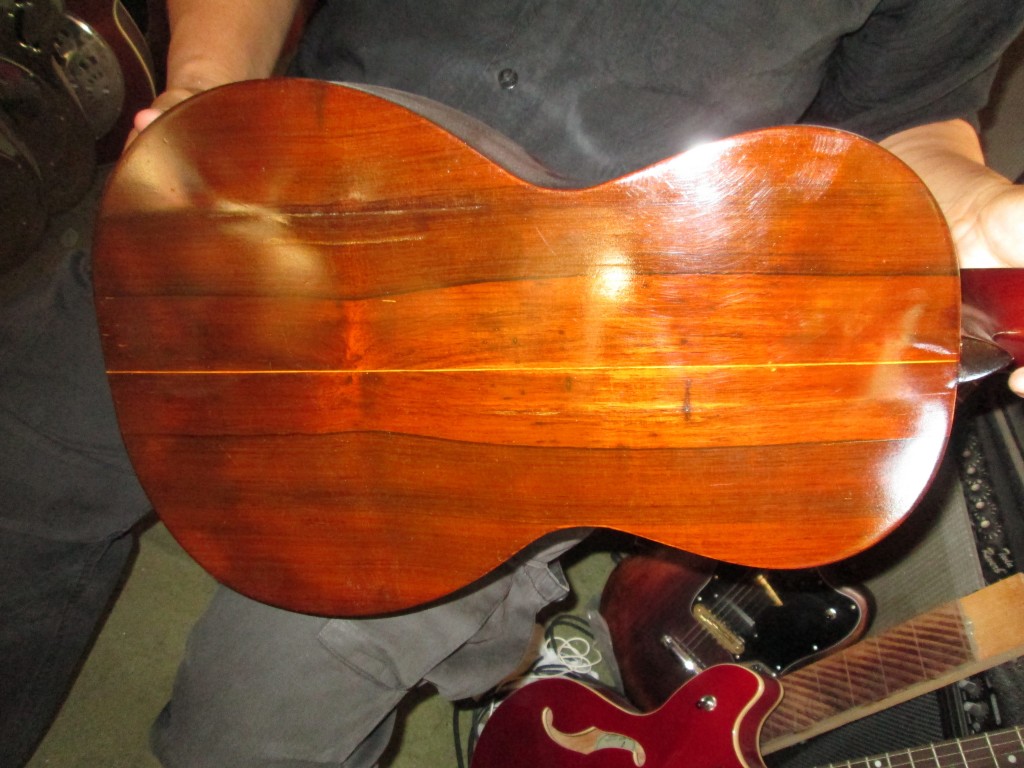washburn circa1890 brazillian rosewood size 1 reset neck good playability $1000