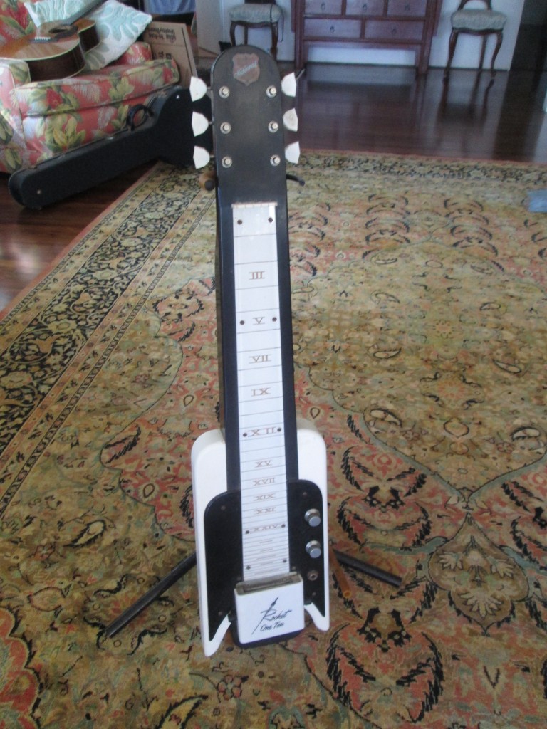 National Lap Steel circa 1956, 'Rocket 1-10' serial X54172 $600