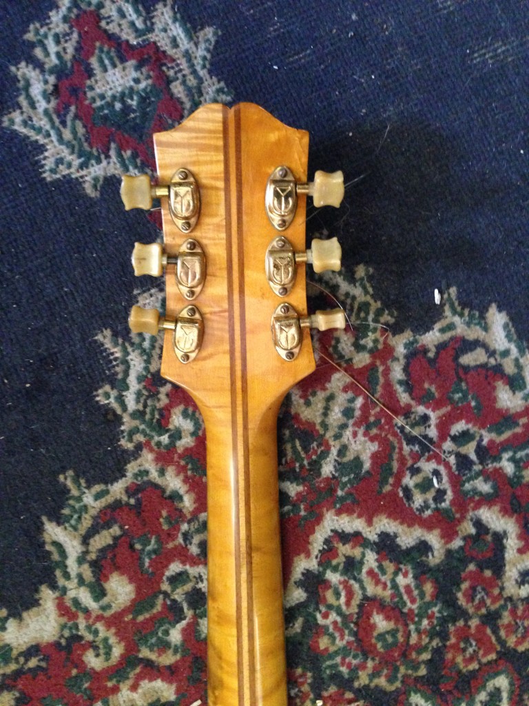 1947 Epiphone Deluxe spectacular woods, all carved, 3200