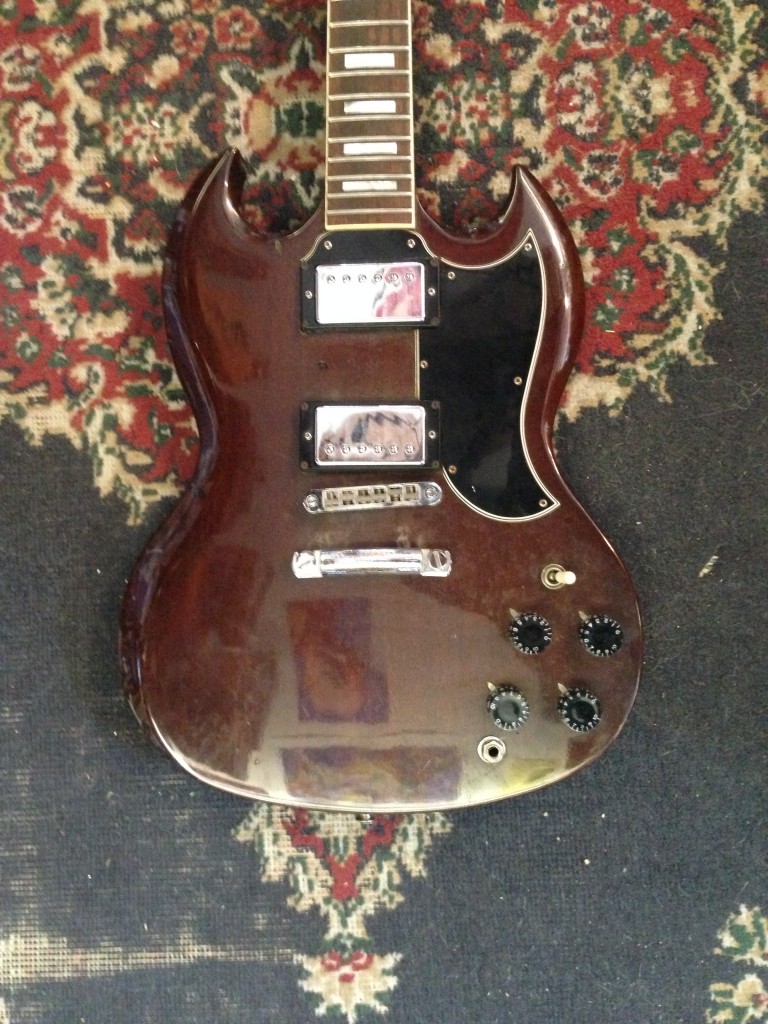 Pre-lawsuit Ibanez SG $600