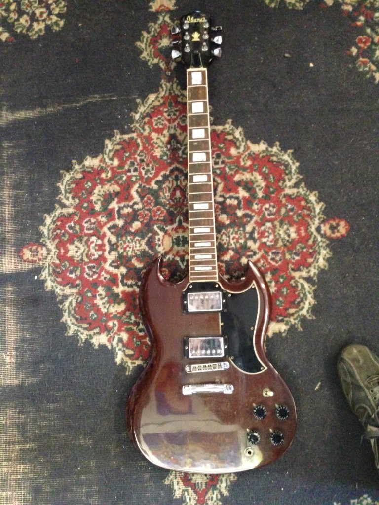 Pre-lawsuit Ibanez SG $600