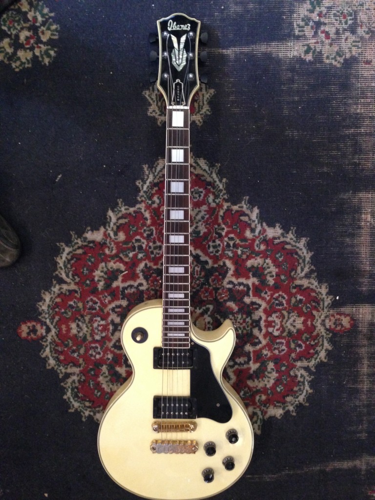 Pre-lawsuit Ibanez LP Custom $600