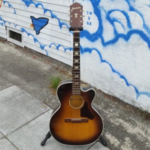 50's Harmony concert size cutaway - clean $1200