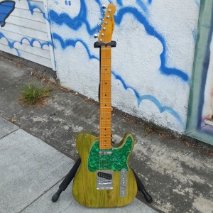 Custom Subway tele USA Fender Corona body you thought it was green but its snot $400