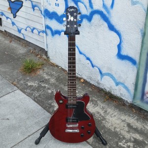 Epiphone les paul special double cut away 1959 style with 2 P-90 pick ups set neck $400