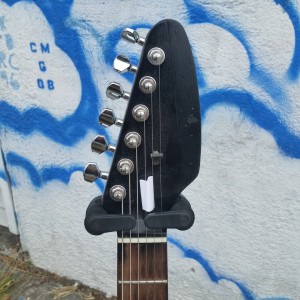 Subway creation Vox style with goofy doofus f-hole mini HB pick also basses $375