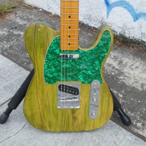 Custom Subway tele USA Fender Corona body you thought it was green but its snot $400