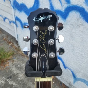 Epiphone Red flame maple set neck Les Paul $375