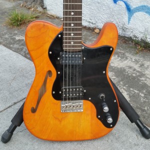 Custom Subway Tele USA Fender Corona thinline body with humbuckers