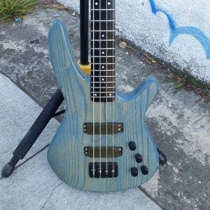 Blue MAB - Modolous, Alembic, Bartelini graphite neck with active electronics  $900