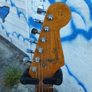 1965 Candy apple red Fender Strat have original pickups + gears