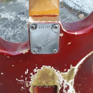 1965 Candy apple red Fender Strat have original pickups + gears