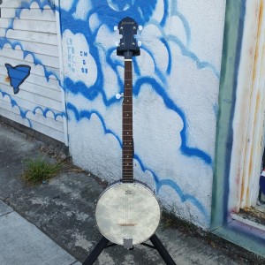 Johnson open back 5 string banjo $200