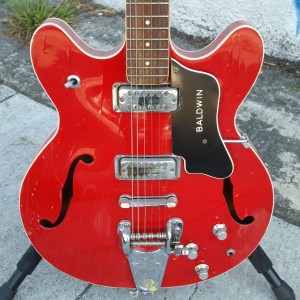 60's Baldwin Vibro slim english burns llike ES-335 $ 1100