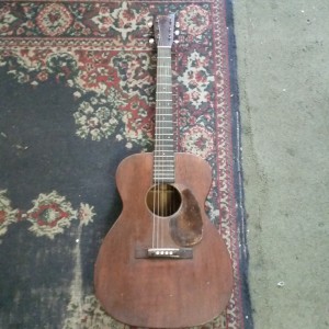 30's Martin 00-17 needs pick guard 