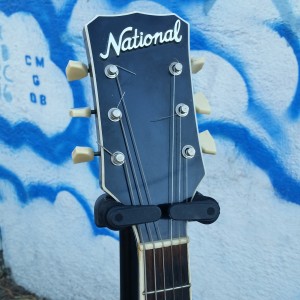 1950's National ES-175 with Gibson body and weird knobs + switch 