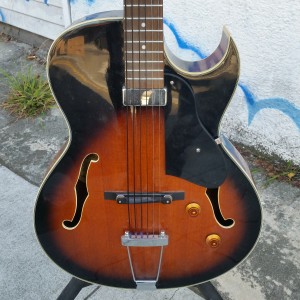 Washburn HB15C like Gibson L4C acoustic with floating pickup $400