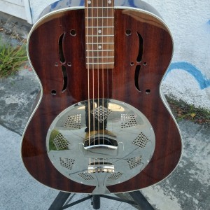 Resonate your self with this 12 fret slot head resonator $300