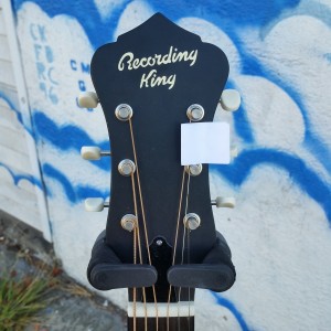 Small Recording King resonator 12 fret $240