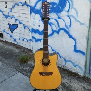 Fancy Washburn 12 string  Grover gears $300