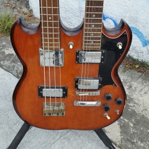 Old double neck could be made to 6 string + Baritone $350